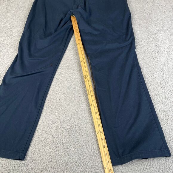 Volcom Chino Pants Mens 36x31 Blue Cotton Blend Straight Leg Skate Surf Casual - Picture 9 of 11